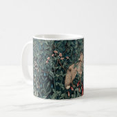 Mug William Morris Woodland Tapestry Fox (Devant gauche)