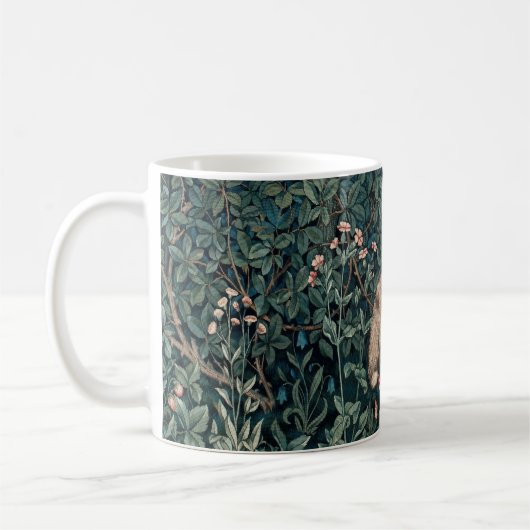Mug William Morris Woodland Tapestry Fox (Gauche)