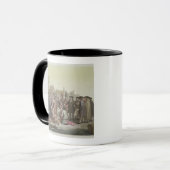 Mug William Penn négociant le traité menant au (Devant gauche)