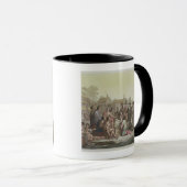 Mug William Penn négociant le traité menant au (Devant droit)