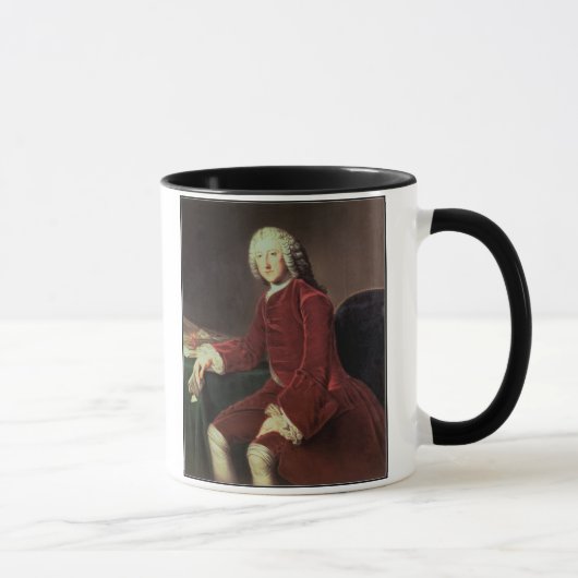 Mug William Pitt le "aîné", plus tard ęr comte de (Droite)