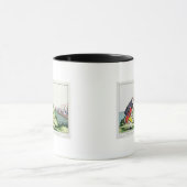 Mug William Pitt observant l'escadron français (Centre)
