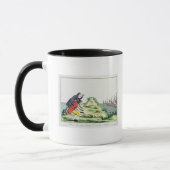 Mug William Pitt observant l'escadron français (Gauche)