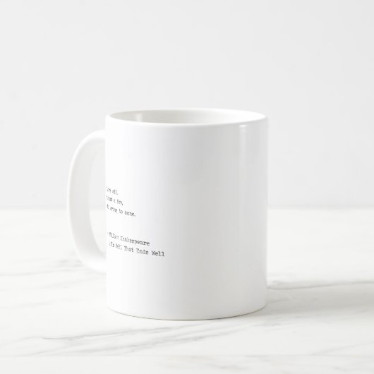 Mug William Shakespeare (Devant gauche)