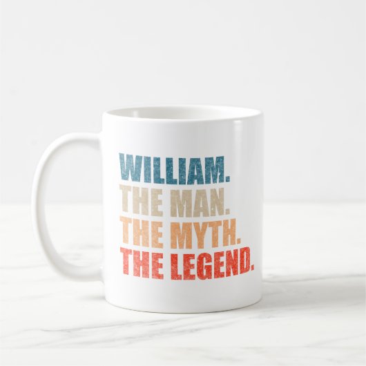 Mug William The Man Le Mythe La Légende (Gauche)