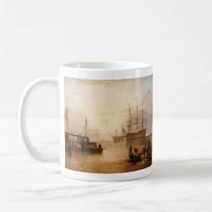 Mug William Turner - Le soleil couchant à travers la v