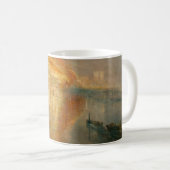 Mug William Turner - L'incendie du Parlement (Devant droit)