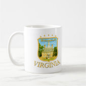 Mug Williamsburg la Virginie (Gauche)