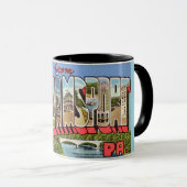 Mug Williamsport PA coloré (Devant droit)