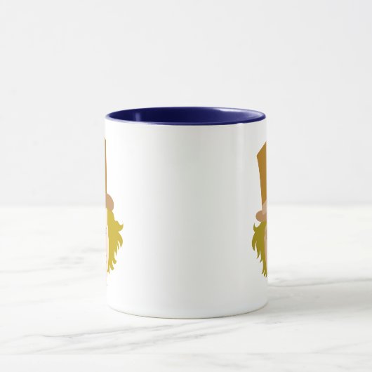 Mug Willy Wonka Stenciled Face Graphisme (Centre)