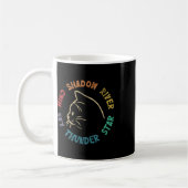 Mug Wind Shind River Star Thunder Sky Cat Feline Pull (Gauche)