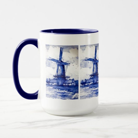 Mug Windmill Bleu Delft (Gauche)
