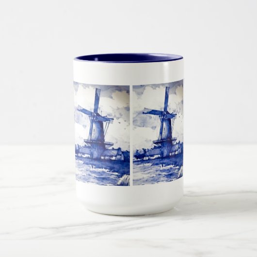 Mug Windmill Bleu Delft (Centre)