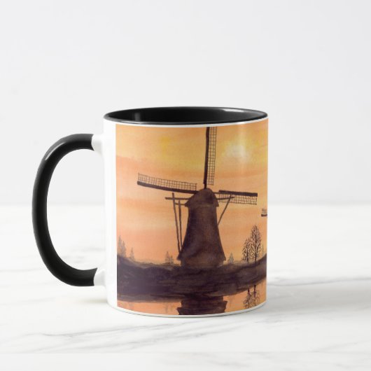Mug Windmills Sunset (Gauche)