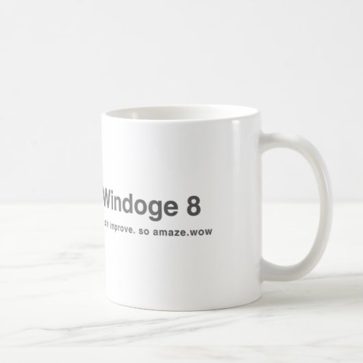 Mug Windoge 8 (Droite)