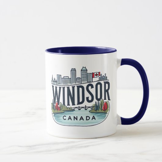 Mug Windsor Ontario Canada (Droite)
