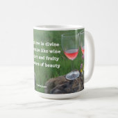 Mug Wine Poem par Ladee Basset (Devant droit)