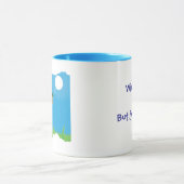 Mug Winging it But Just Barely- Duck Humor (Centre)