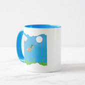 Mug Winging it But Just Barely- Duck Humor (Devant gauche)