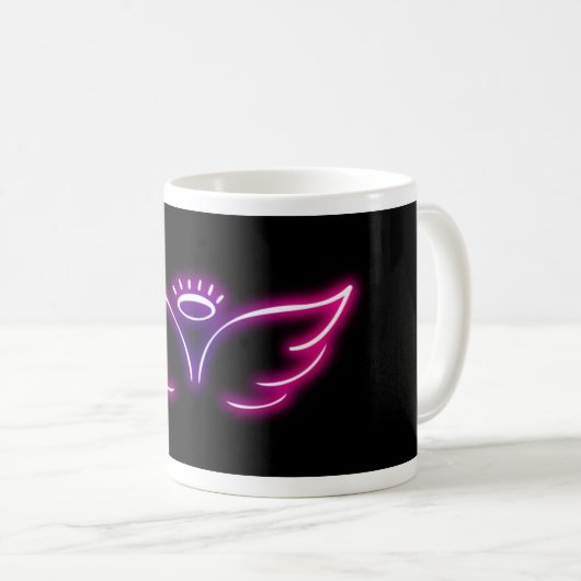 Mug wings neon  (Devant droit)