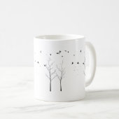 Mug Wings of Tranquility – A Minimalist Nature Escape (Devant droit)
