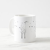 Mug Wings of Tranquility – A Minimalist Nature Escape (Devant gauche)