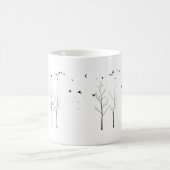 Mug Wings of Tranquility – A Minimalist Nature Escape (Centre)