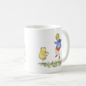 Mug Winnie The Pooh - Pratique Sauts (Devant droit)