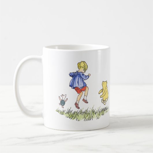 Mug Winnie The Pooh - Pratique Sauts (Gauche)