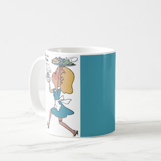 Mug Winnie Waite la serveuse occupée (Devant gauche)