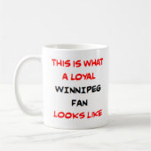 Mug winnipeg fan, loyal (Gauche)