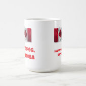 Mug Winnipeg Joyeuse fête du Canada (Centre)