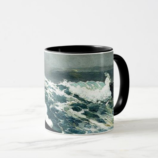 Mug Winslow Homer - Noreaster, célèbre peinture, (Devant droit)