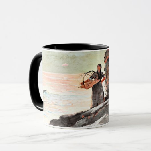 Mug Winslow Homer - Saco Bay, célèbre peinture (Devant gauche)
