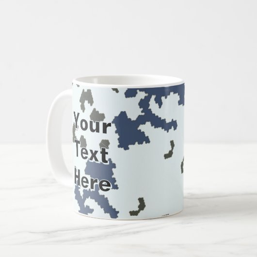 Mug Winter Camouflage (Devant gauche)