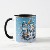Mug Winter Cozy Snowman (Gauche)