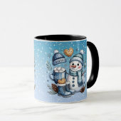 Mug Winter Cozy Snowman (Devant droit)