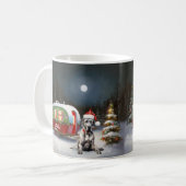 Mug Winter Great Dane Caravan Christmas Adventure (Devant gauche)