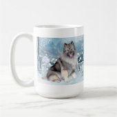 Mug Winter Keeshond (Gauche)
