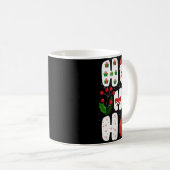 Mug Winter Magic Design Retro Winter Christmas Vector (Devant droit)