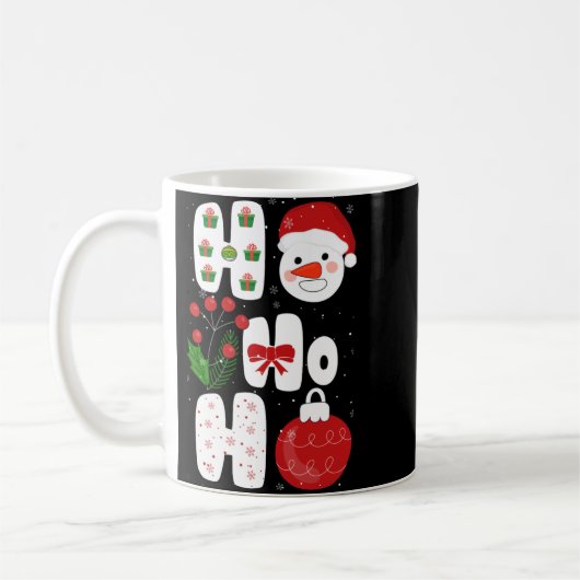 Mug Winter Magic Design Retro Winter Christmas Vector (Gauche)