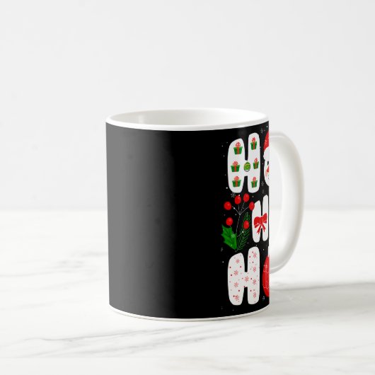 Mug Winter Magic Design Retro Winter Christmas Vector  (Devant droit)