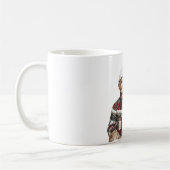 Mug Winter Man with Beard White Hat (Gauche)