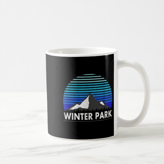 Mug Winter Park Colorado Bluebird Mountain (Droite)