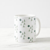 Mug Winter Pines Gift Wrap (Devant droit)