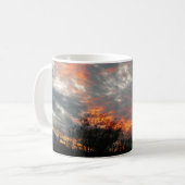 Mug Winter Sunset Nature Paysage Photographie (Devant gauche)