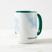 Mug Winter Thaw Blue Icicle Personalized (Devant droit)
