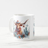 Mug Winter Vibes Texas Longhorn - (Devant gauche)
