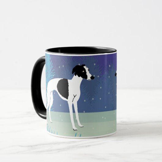 Mug Winter Whippet (Devant gauche)