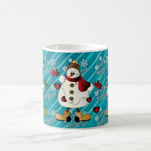 Mug Winter Wonderland Snowmen   Noël